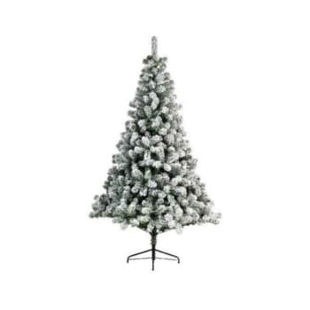 Albero di Natale innevato slim PRAGA 210 cm - Konte Design