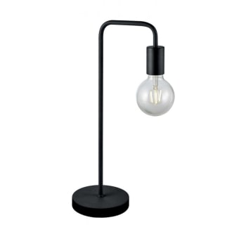 Diallo - Lampe design en métal noir