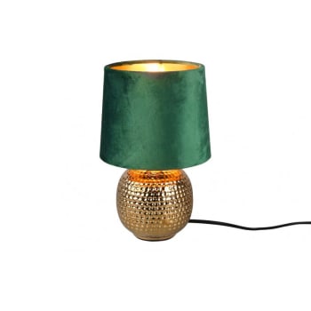 Sophia - Lampe design en céramique vert