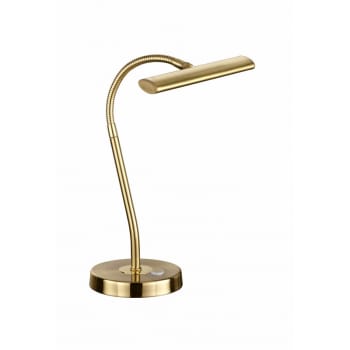 Curtis - Lampe design en métal or