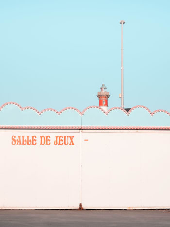 SALLE DE JEUX - Photographie d'art de Nicolas Rottiers 60x80 cm sur plexi