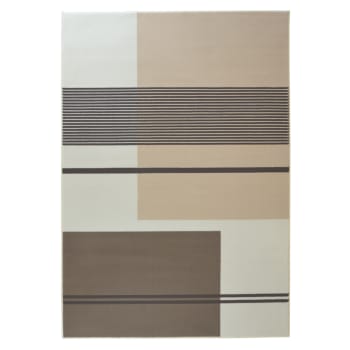Moderno - Tappeto moderno geometrico beige 120x170 cm