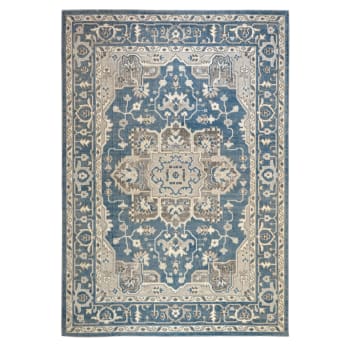 Tappeto orientale azzurro 100X200 cm Royal shiraz