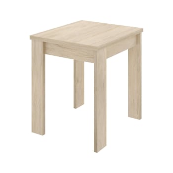 Dmora Tavolo Pranzo allungabile, Legno Tipo ciliegio-cm. 140/190 x