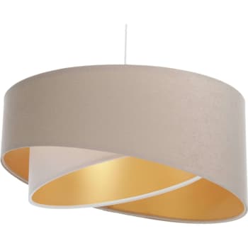 Suspension Tissu Noir 45x45x21 Cm - Abat-jour Velours - Design Contemporain - Réglable En Hauteur