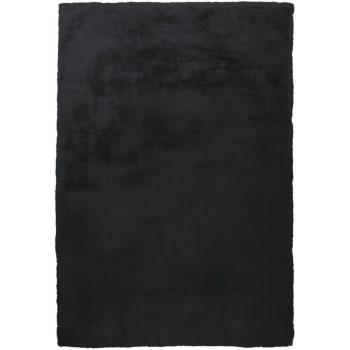 Tapis tissé Polyester Noir