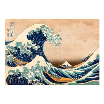 Papier peint hokusai la grande vague au large de kanagawa 350 x 245 cm