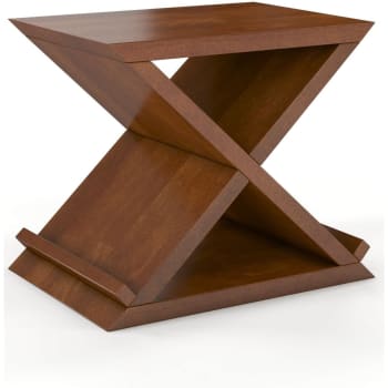 Visby - Table chevet Bois 42x30x54 cm