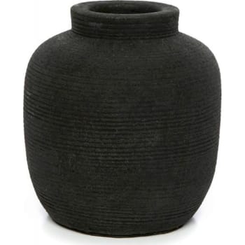 Bali bazar - Vase Terre cuite Noir