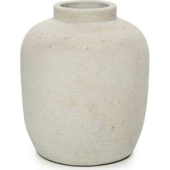 Bali bazar - Vase Terre cuite Gris