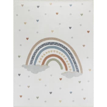 Foglio Adesivo Olografico A4 (21x30 Cm) Con 36 Adesivi Vinilici Impermeabili - Motivi Stella, Arcobaleno, Gemma E Punto