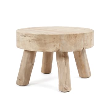 Rhodes - Table d'appoint en bois de teak recyclé