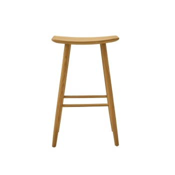 Ambre - Tabouret en teck massif 75 cm