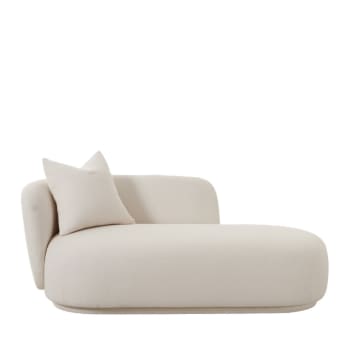 Mykonos - Daybed en tissu bouclette L175cm - Beige