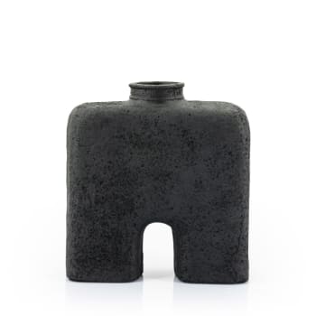 Arc - Vase en arc H32cm - Noir