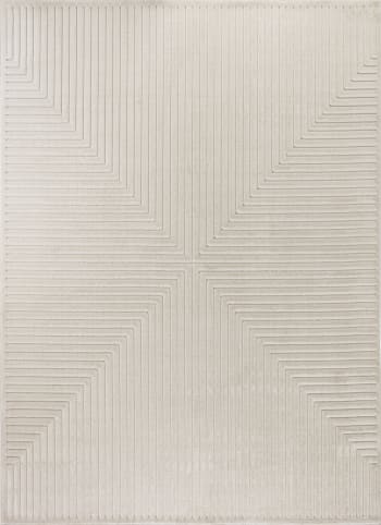 Kiyoshi - Moderner Skandinavischer Teppich für Innen /Außenbereich Beige 160x220