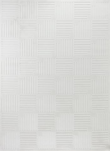Midori - Tapis d'Intérieur/Extérieur Scandinave Moderne Blanc 160x220