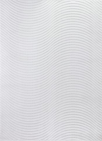 Ayumi - Tapis d'Intérieur/Extérieur Scandinave Moderne Blanc 160x220