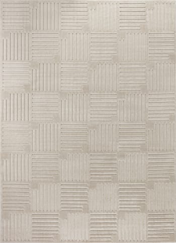 Midori - Tapis d'Intérieur/d'Extérieur Scandinave Moderne Beige 120x170