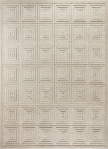 Sakura - Moderner Skandinavischer Teppich für Innen /Außenbereich Beige 200x275