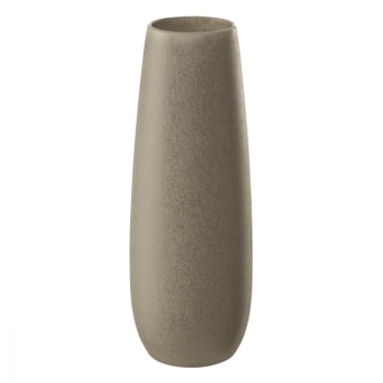 Ease - Vase haut en céramique gris H25,5cm