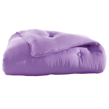 ZEPHYR - Couette 240x260 violette en polyester 400 g/m²