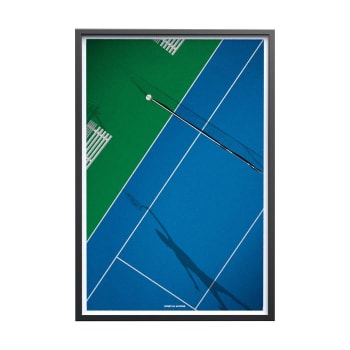 TENNIS - Affiche Tennis - Illustration Court 40x60 cm