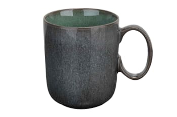 LERIDA - 6er-Set Tassen aus Porzellan, grûn, D6 cm