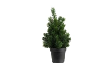 Mini-Weihnachtsbäume aus Kunststoff, grün, 20x20xH45 cm
