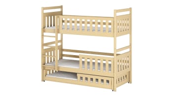 OLIWIA - Kinderbett aus Pinienholz, 90x200