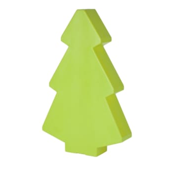 Sapin slide - LIGHTREE - Abete illuminato verde Scivolo da interno 100 cm