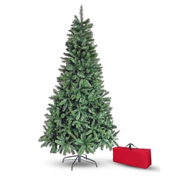 Green - Albero di Natale 210cm apribile con borsa
