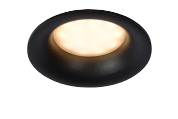 LUCIDE EMBED Einbaustrahler – Ø 9,1 Cm, 1x GU10, Schwarz, Dreh- Und Neigbar, Für LED, Dimmbar