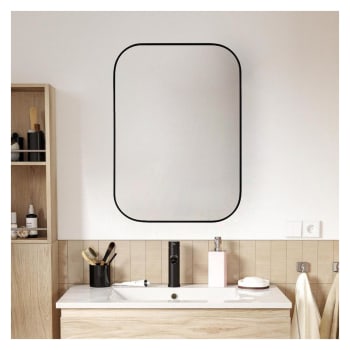 Lya - Miroir rectangulaire à bords arrondis 50x70