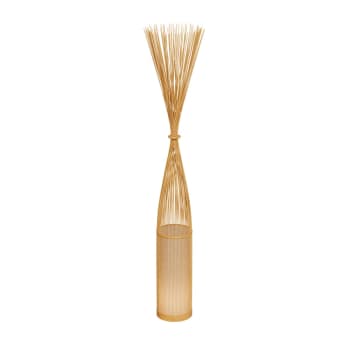 Huron - Stehlampe aus natürlichem Bambus