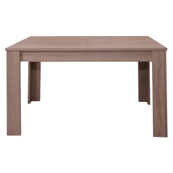 Caladora - Tavolo allungabile effetto legno rovere 49x90h78 cm