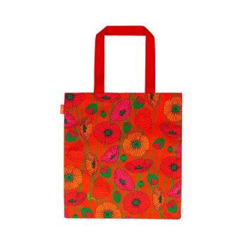 Street art - Tote Bag  rouge polyester 41 x 0 x 37 cm