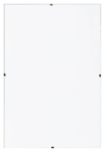 RAHMENLOSE BILDHALTER - Bilderrahmen aus Klarglas 30x45 cm, transparent