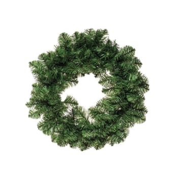 Couronne De Noël à Boules Dorées - Diamètre 30 Cm, Synthétique, Décoration Festive élégante