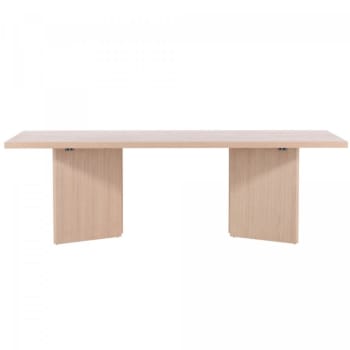 Bombay - Grande table à manger design en bois 240cm