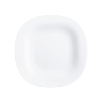 Carine - Assiette blanche 21 x 19,6 cm
