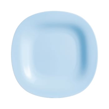 Carine - Assiette bleue 21 x 19,6 cm