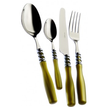 Set 24 Posate Brandani Le Primizie In Acciaio Inox – Servizio Tavola Per 6 Persone