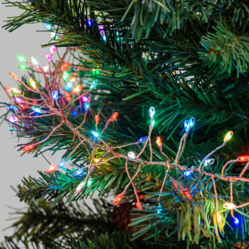 Luci Natale catena luminosa cavo Rame led RGB esterno 3m - 600 led