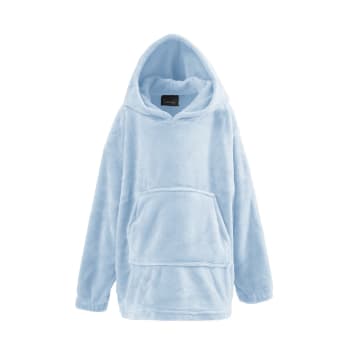 Peignoir enfant polaire chaud à capuche glacier 02 ans Sensei Maison
