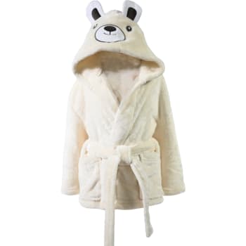 Baby komo bobby l'ours - Peignoir enfant polaire doux & chaud  neige 03/04 ans