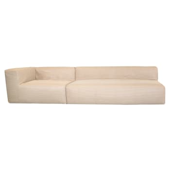 Outdoor-Sofahülle für ein 4/5-Sitzer-Sofa in Bast-Optik