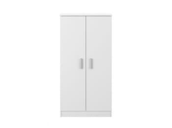 Fiona - Zapatero 2 puertas 6 estantes - a108 cm blanco