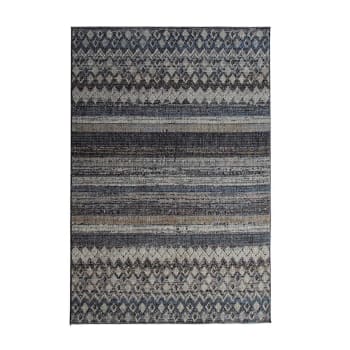 Fodera per cuscino decorativo con arte astratta / Blu petrolio scuro, blu navy, federa argento, decorazione per divano, complemento d'arredo per letto 20x20 18x18 16x16 14x14 - Italia