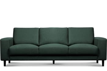 ALIO - Minimalistisches Sofa, 3 Sitzer,, Grün